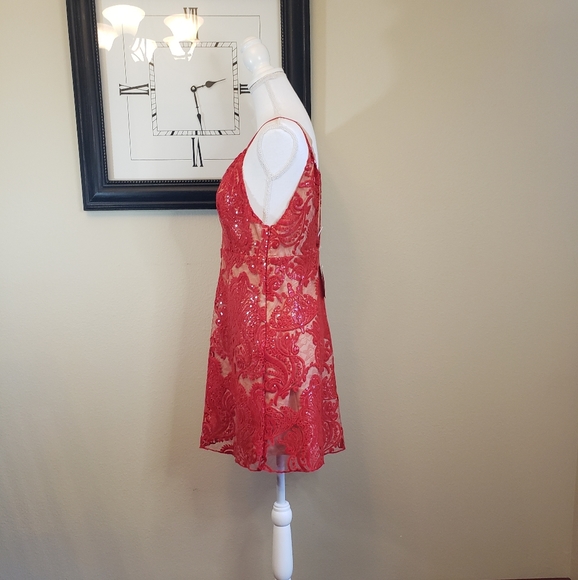 Free People | Night Shimmer Mini Dress - Picture 5 of 7